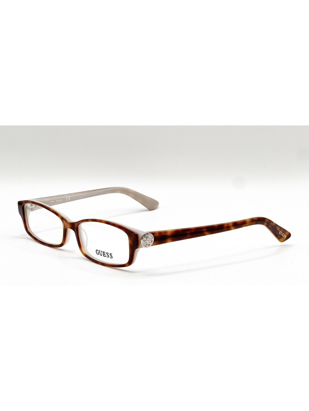 Guess GU 2526 056 Coloured Havana Rectangle Authentic Eyeglass Frames 52-16